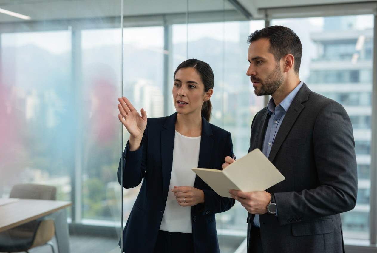 Profesionales B2B revisan una metodología de métricas de inteligencia artificial auditables